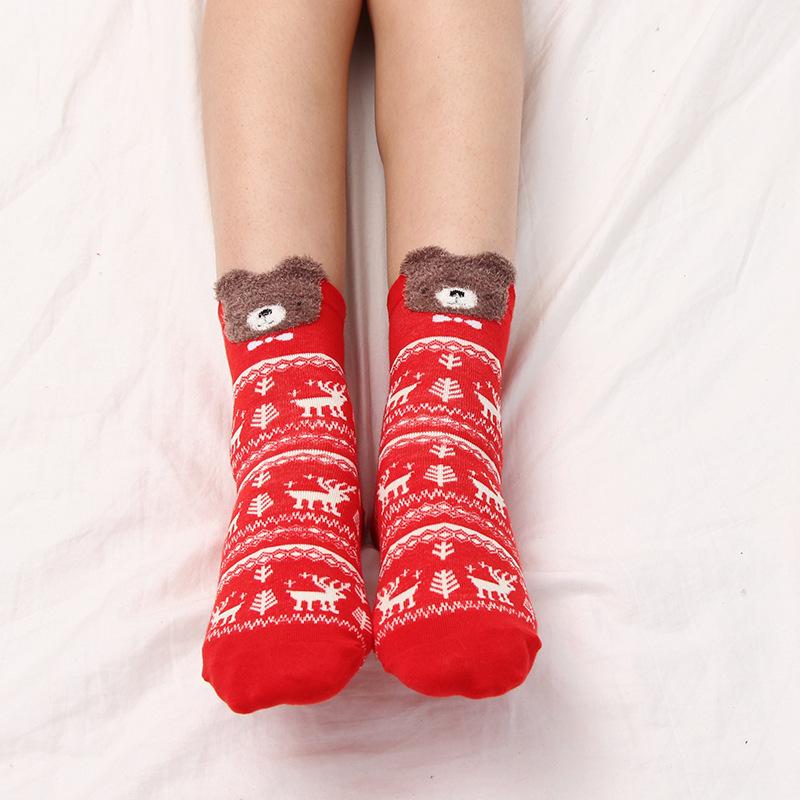 Christmas autumn and winter cartoon  stockings