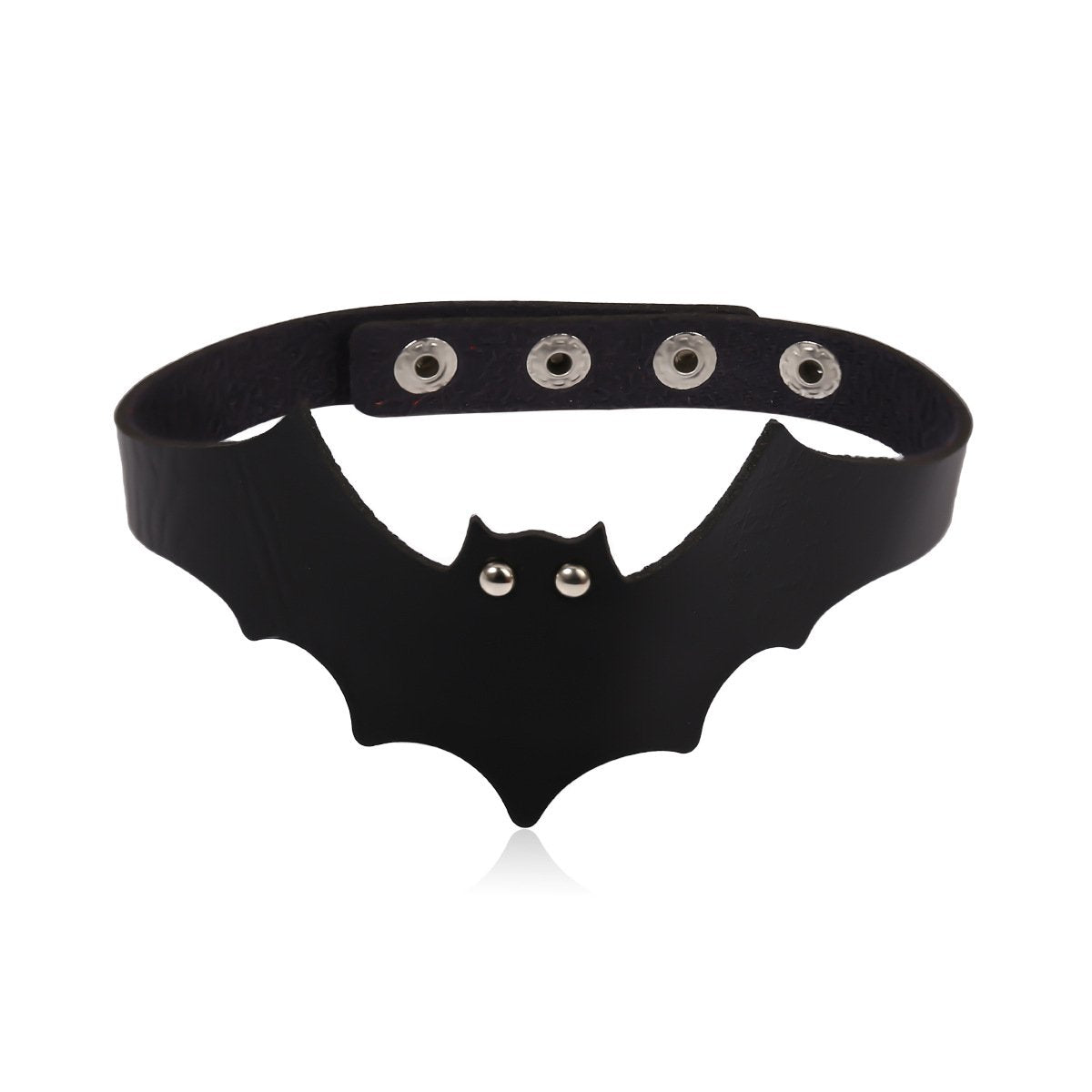 Exaggerated Retro Halloween Ornaments Female Personality Bat Skull Mix Punk Collar Halloween Necklace