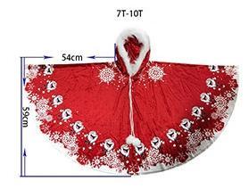 Little Red Riding Christmas Costume Parent-Child Wear Hood Shawl