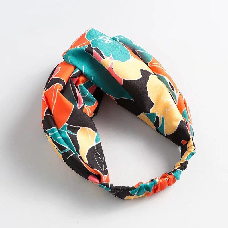 Summer Printed Elastic Headwear Hair Accessories