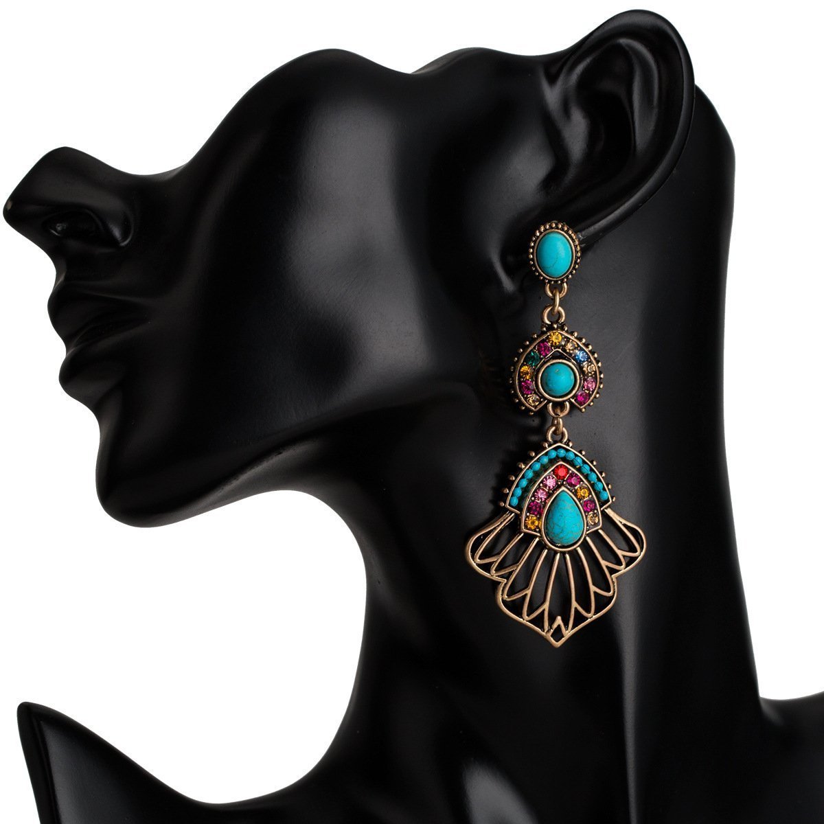 Bohemian New Vintage Turquoise Earrings