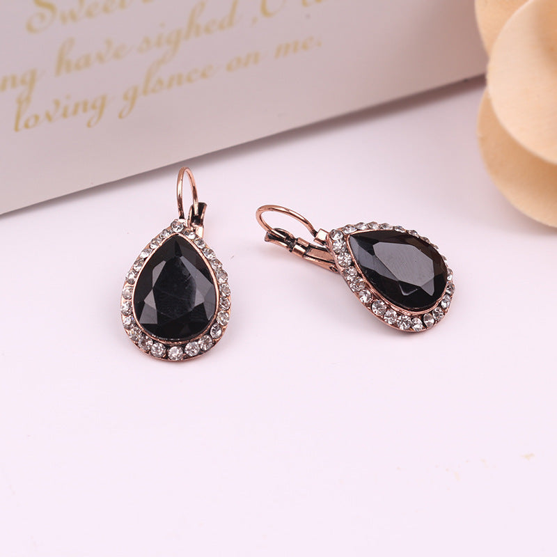 Bohemian Vintage Crystal Earrings