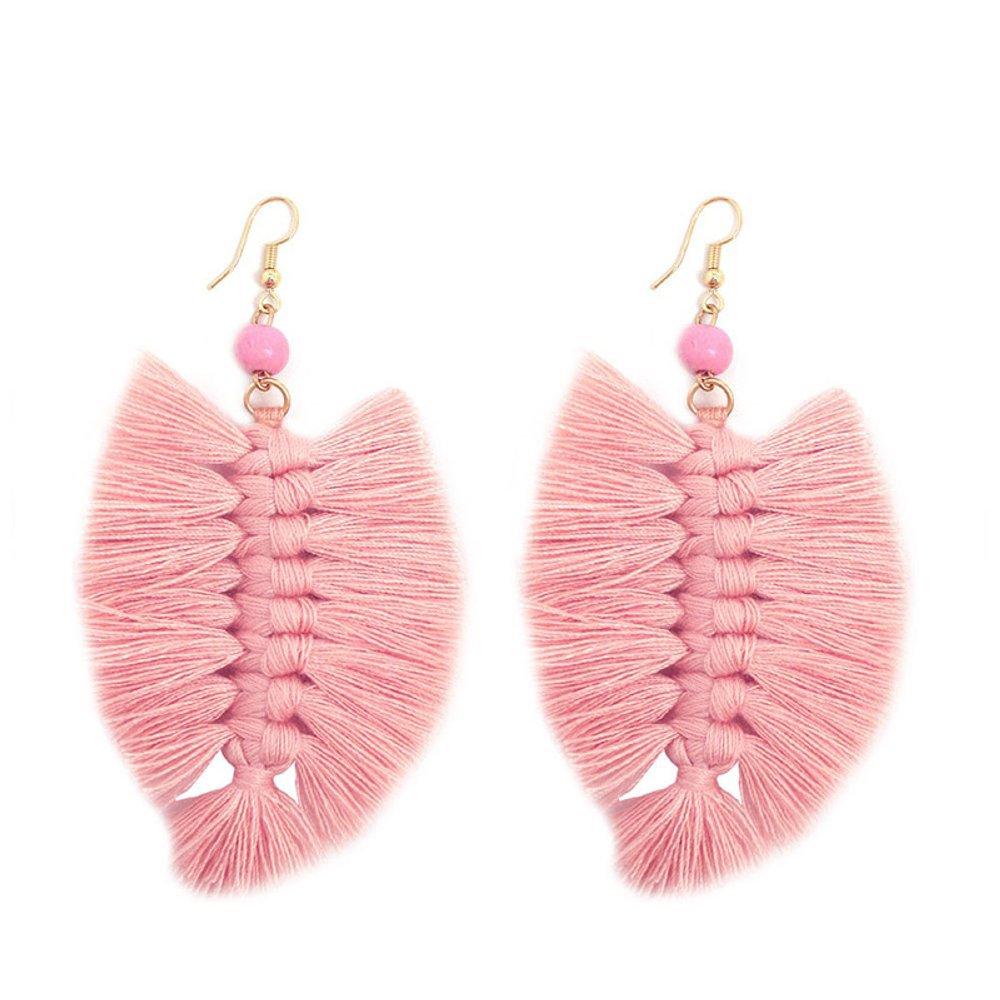 Bohemian Style Tassel Alloy Earrings