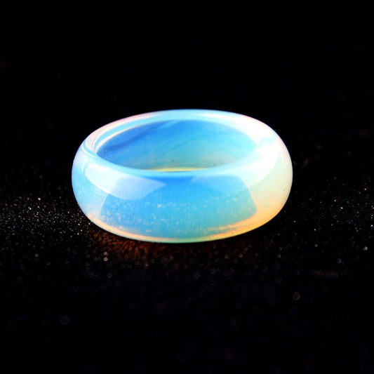 Natural opal ring