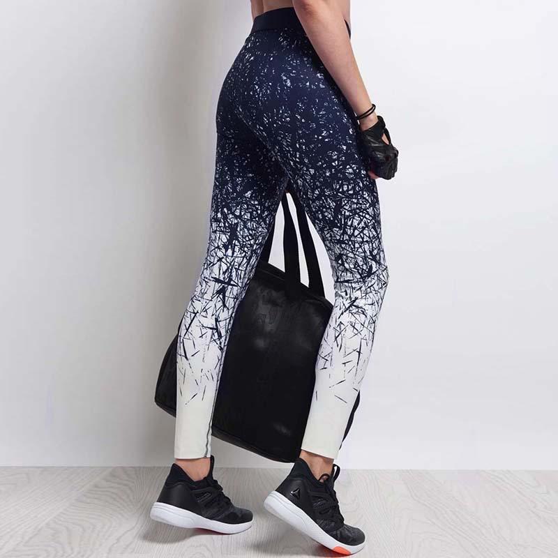 Printed Sports Stretch Tight Yoga Pants