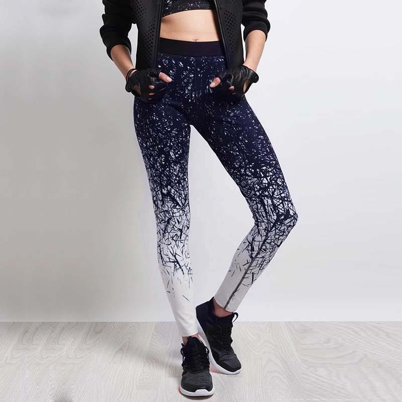 Printed Sports Stretch Tight Yoga Pants