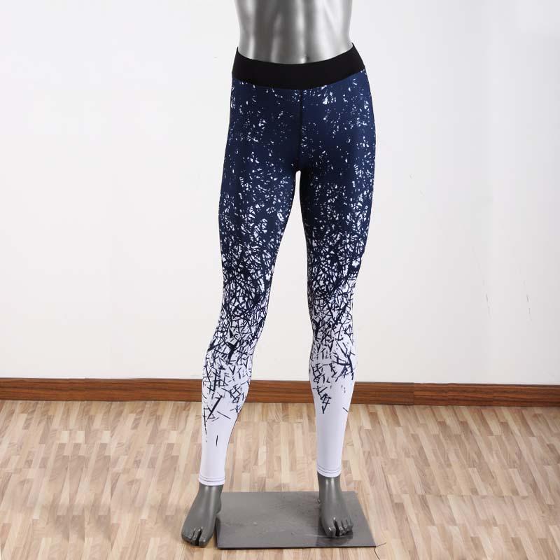 Printed Sports Stretch Tight Yoga Pants