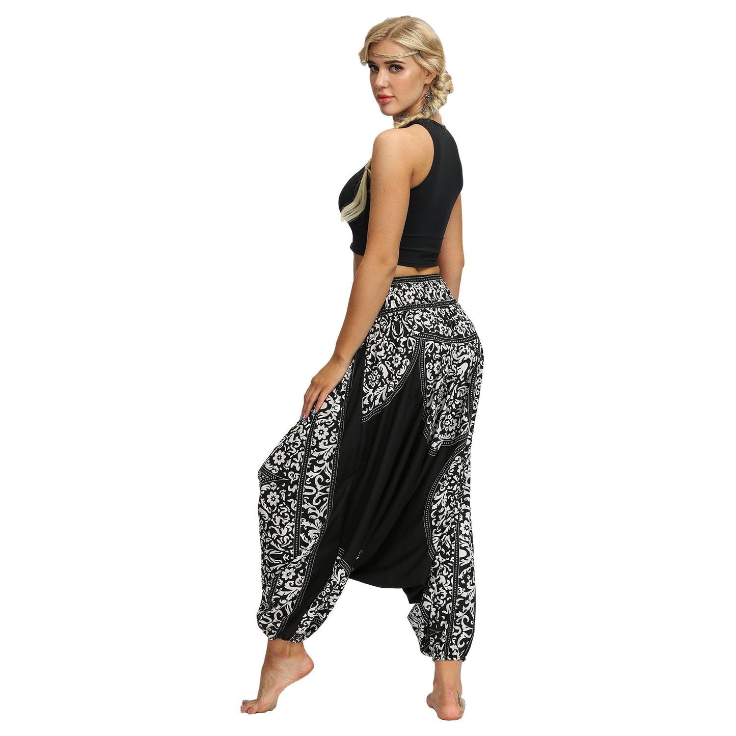 Large Size Loose Lantern Yoga Sweatpants