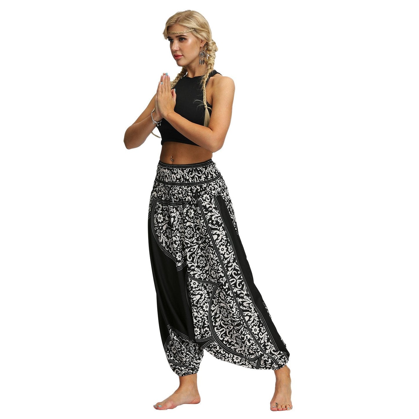 Large Size Loose Lantern Yoga Sweatpants