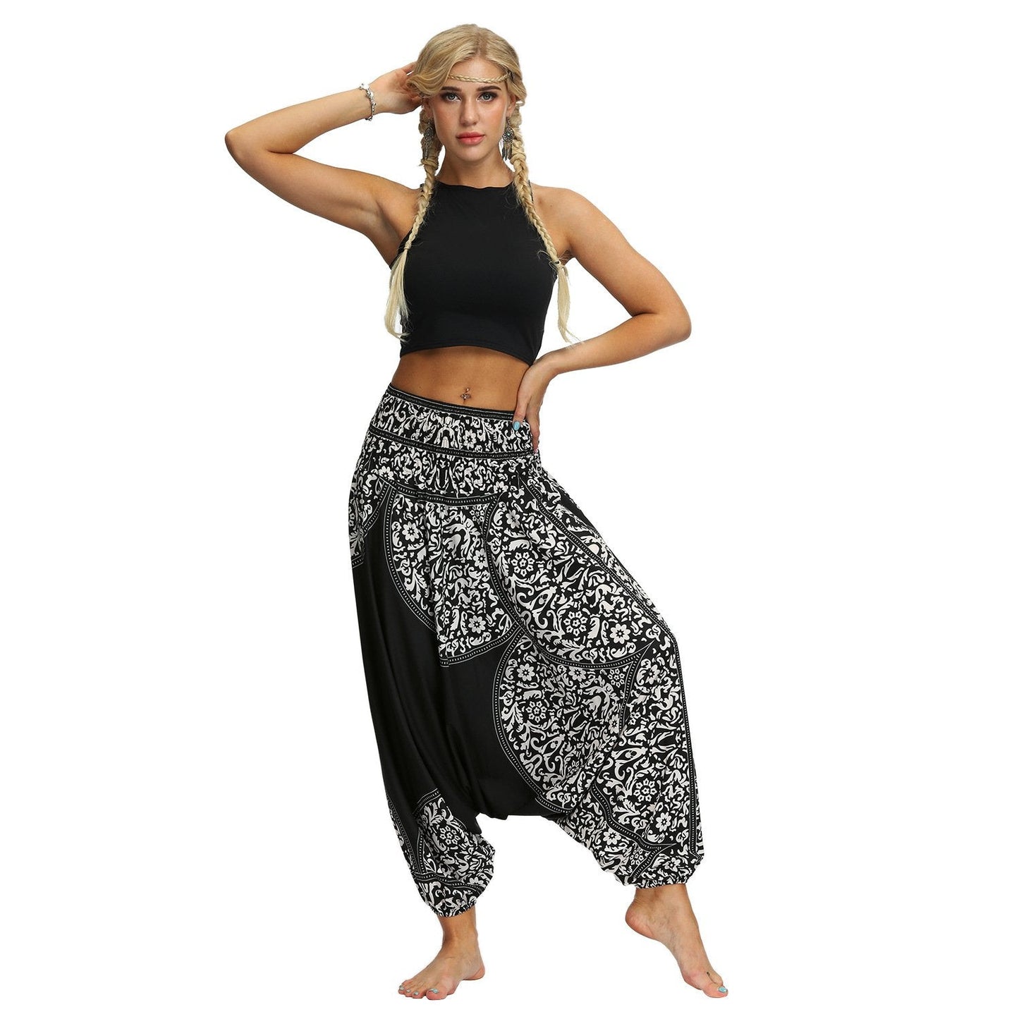 Large Size Loose Lantern Yoga Sweatpants