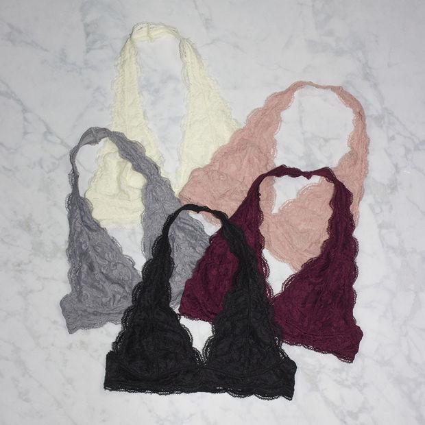 Sexy Hanging Neck Lace Vest