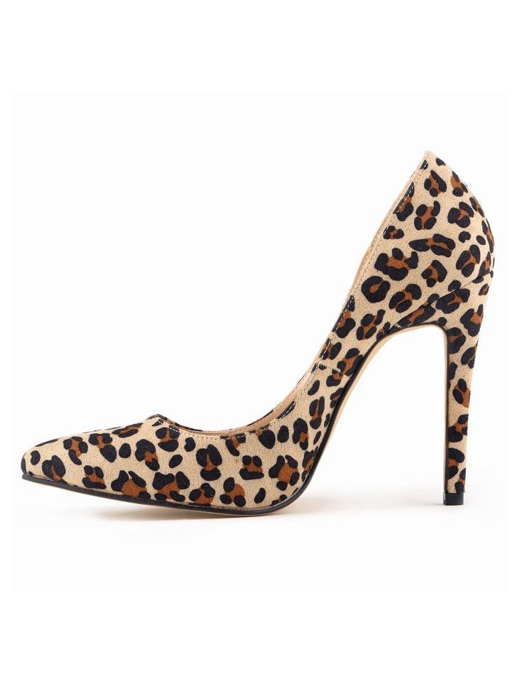 Serpentine Leopard Zebra Pattern High Heel Women'S Shoes