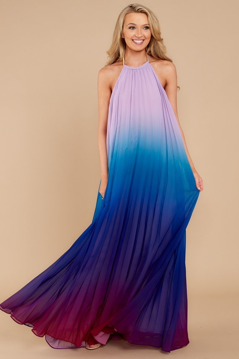 Halter Sleeveless Bohemia 2018 Maxi Dress