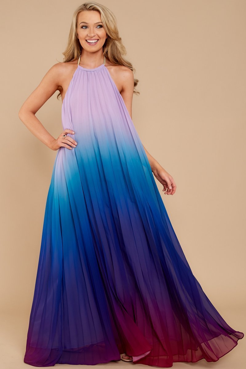 Halter Sleeveless Bohemia 2018 Maxi Dress