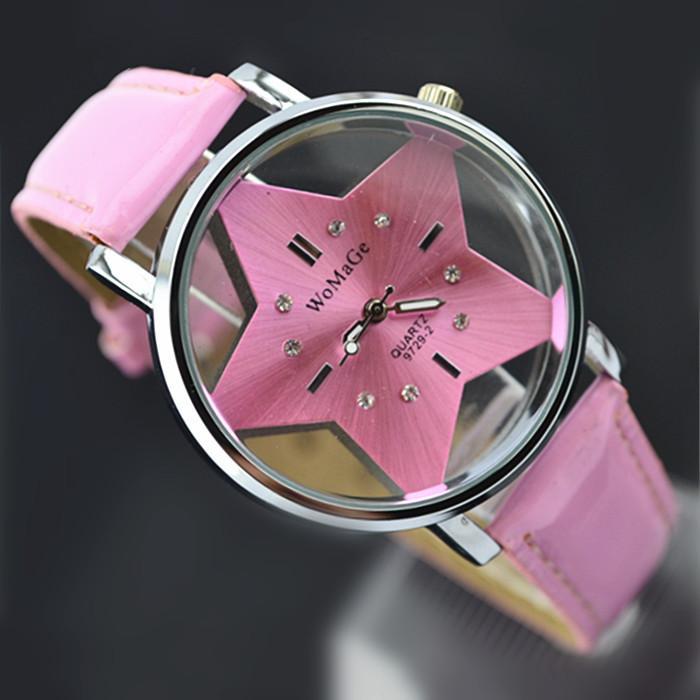 Korean Fashion Creative Girl Hollow Star Watch