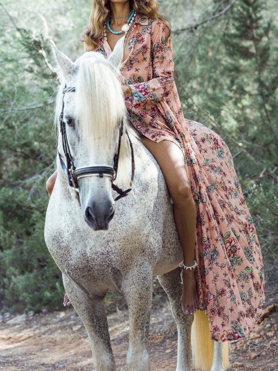 New Summer Print Bohemia Maxi Dress