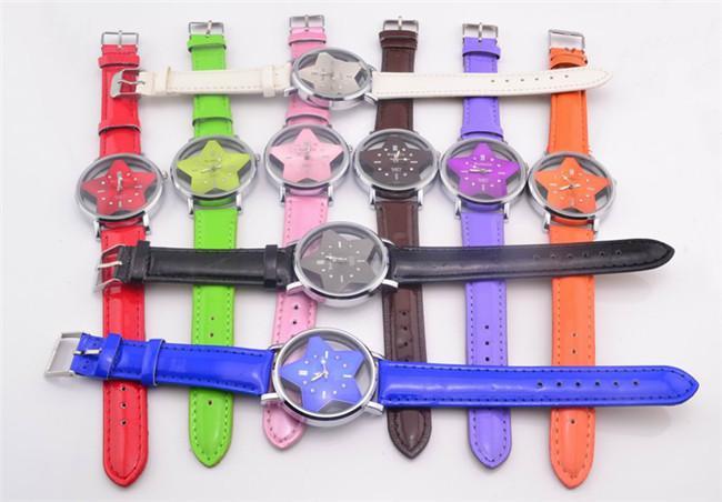 Korean Fashion Creative Girl Hollow Star Watch