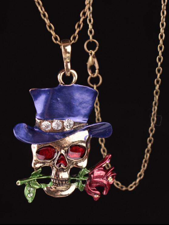 Halloween Taro Rose Necklace Accessories