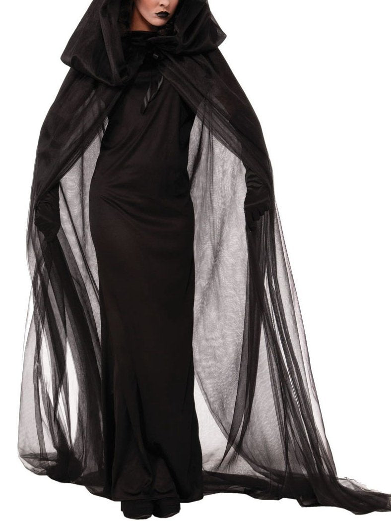 Halloween Black Witch Cosplay Dress