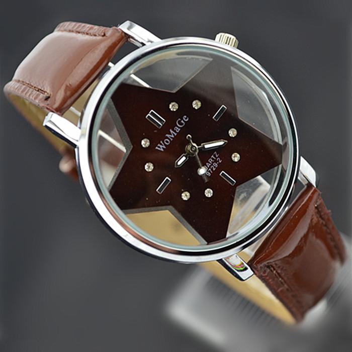 Korean Fashion Creative Girl Hollow Star Watch