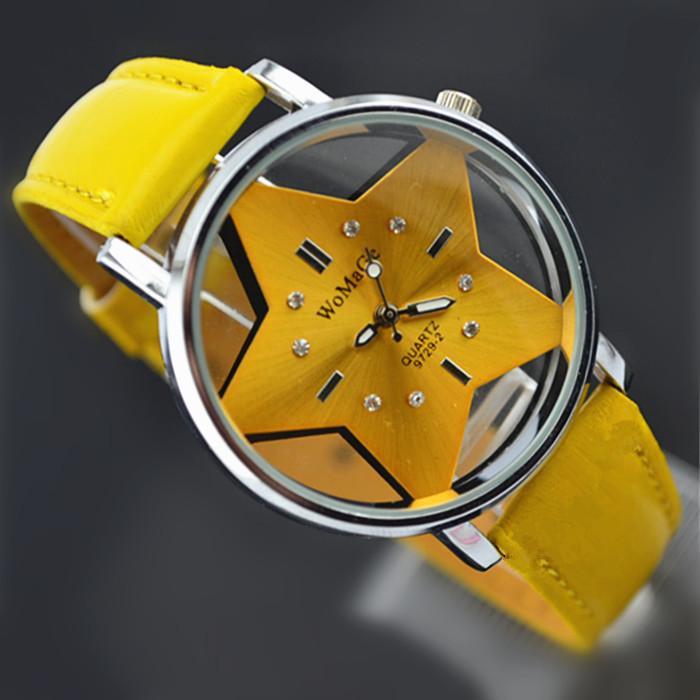 Korean Fashion Creative Girl Hollow Star Watch