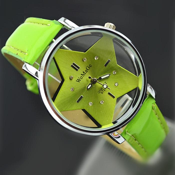 Korean Fashion Creative Girl Hollow Star Watch