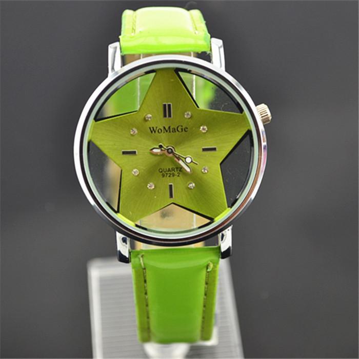 Korean Fashion Creative Girl Hollow Star Watch