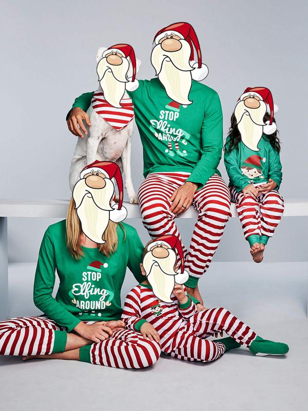 Family Christmas Pajams X-mas Family Union Suits