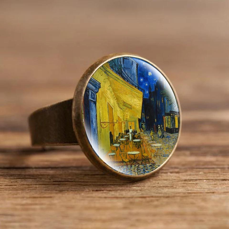 Oil Painting Style Ring