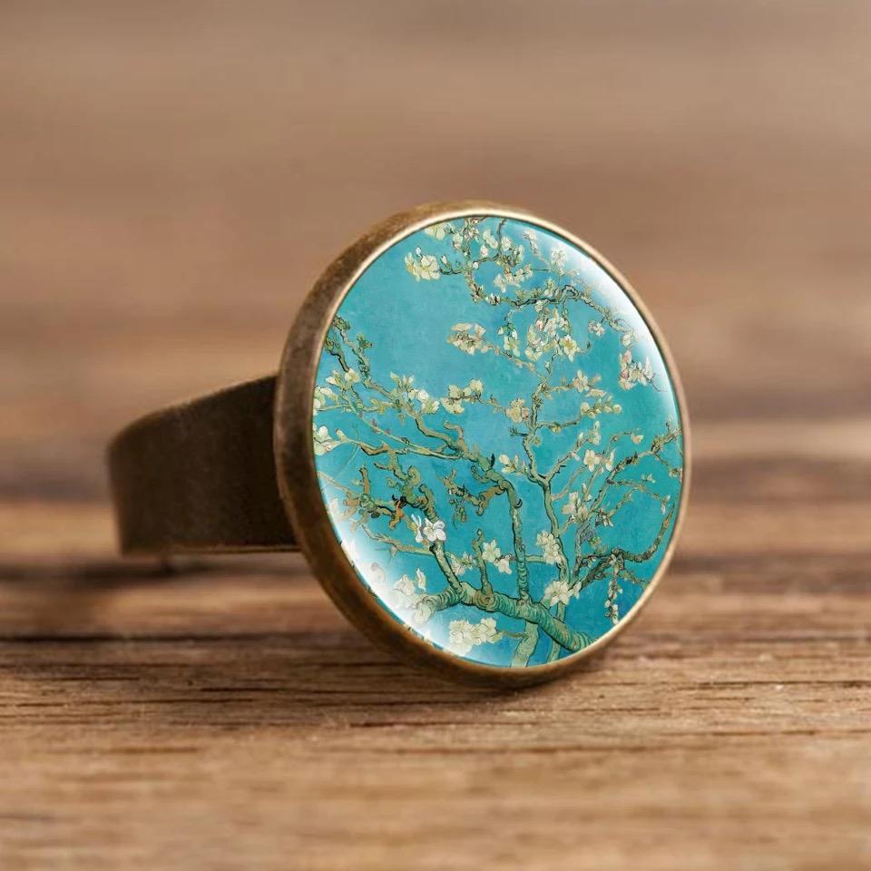 Oil Painting Style Ring