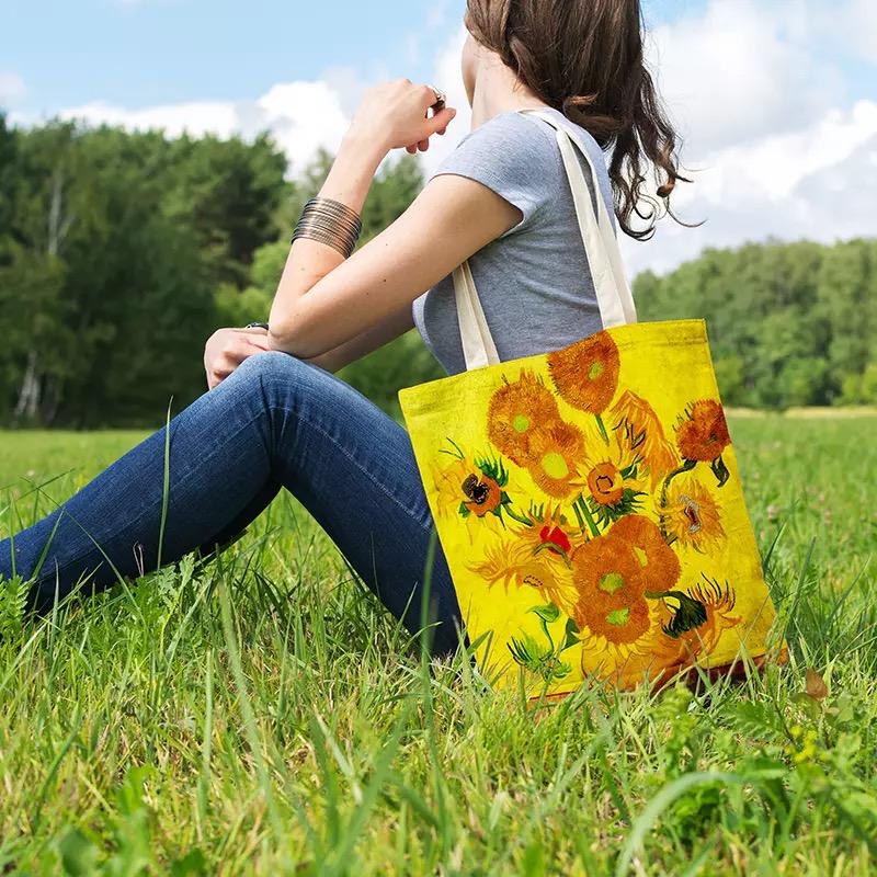 Oil Painting Canvas Tote Bag