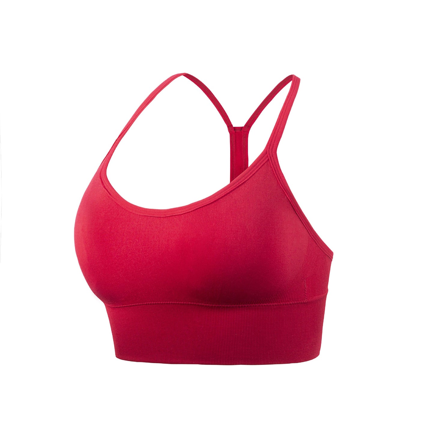 Fine Shoulder Y-type Beauty Back Sports Bra No Steel Ring Shock-proof Gathered Sling-style Sports Underwear