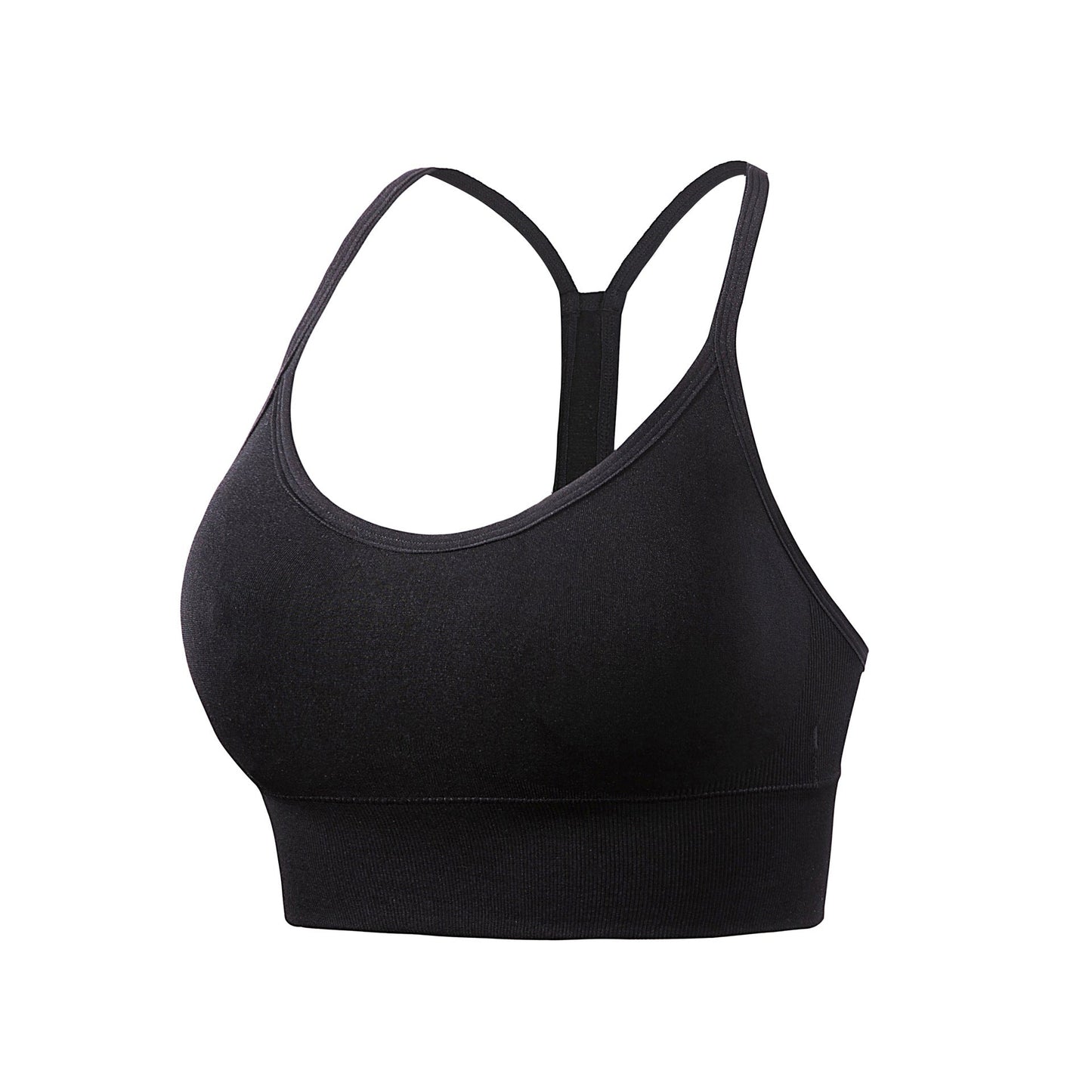 Fine Shoulder Y-type Beauty Back Sports Bra No Steel Ring Shock-proof Gathered Sling-style Sports Underwear