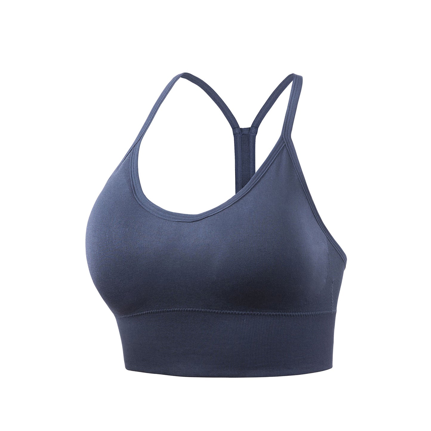 Fine Shoulder Y-type Beauty Back Sports Bra No Steel Ring Shock-proof Gathered Sling-style Sports Underwear