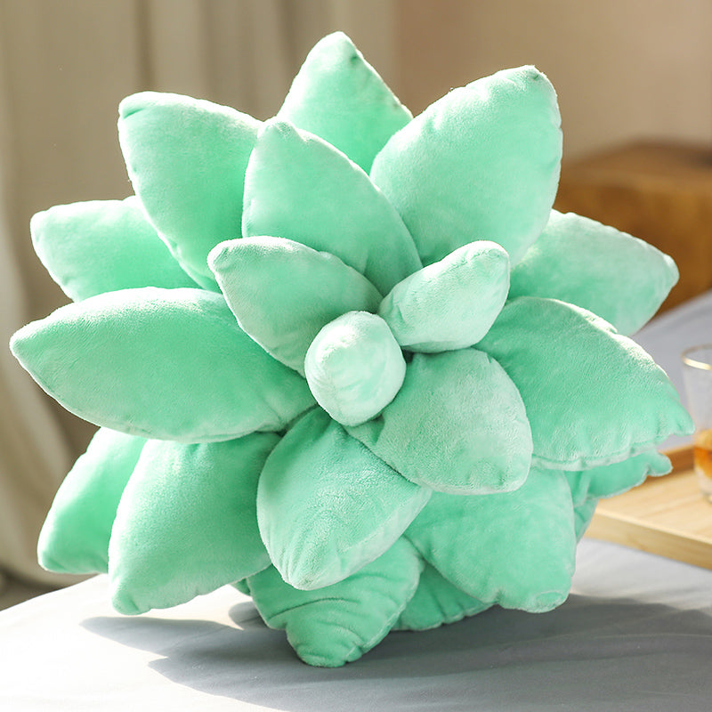 25/45cm Lifelike Succulent Plants Plush Stuffed Toys Soft Doll Creative Potted Flowers Pillow Chair Cushion for Girls Kids Gift