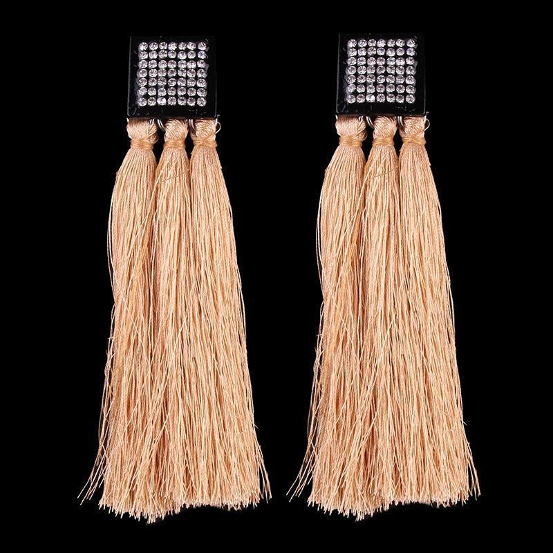 Bohemia tassel pendant studs earrings for women ethnic long pendant post earrings chunky earrings fashion jewelry