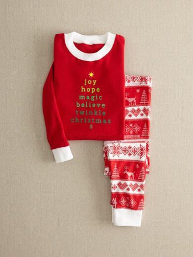 Christmas Day Plus Size Family Clothing Pajamas Autumn Winter Long Sleeve Letter Print Top And Long Print Pants Trousers One Set