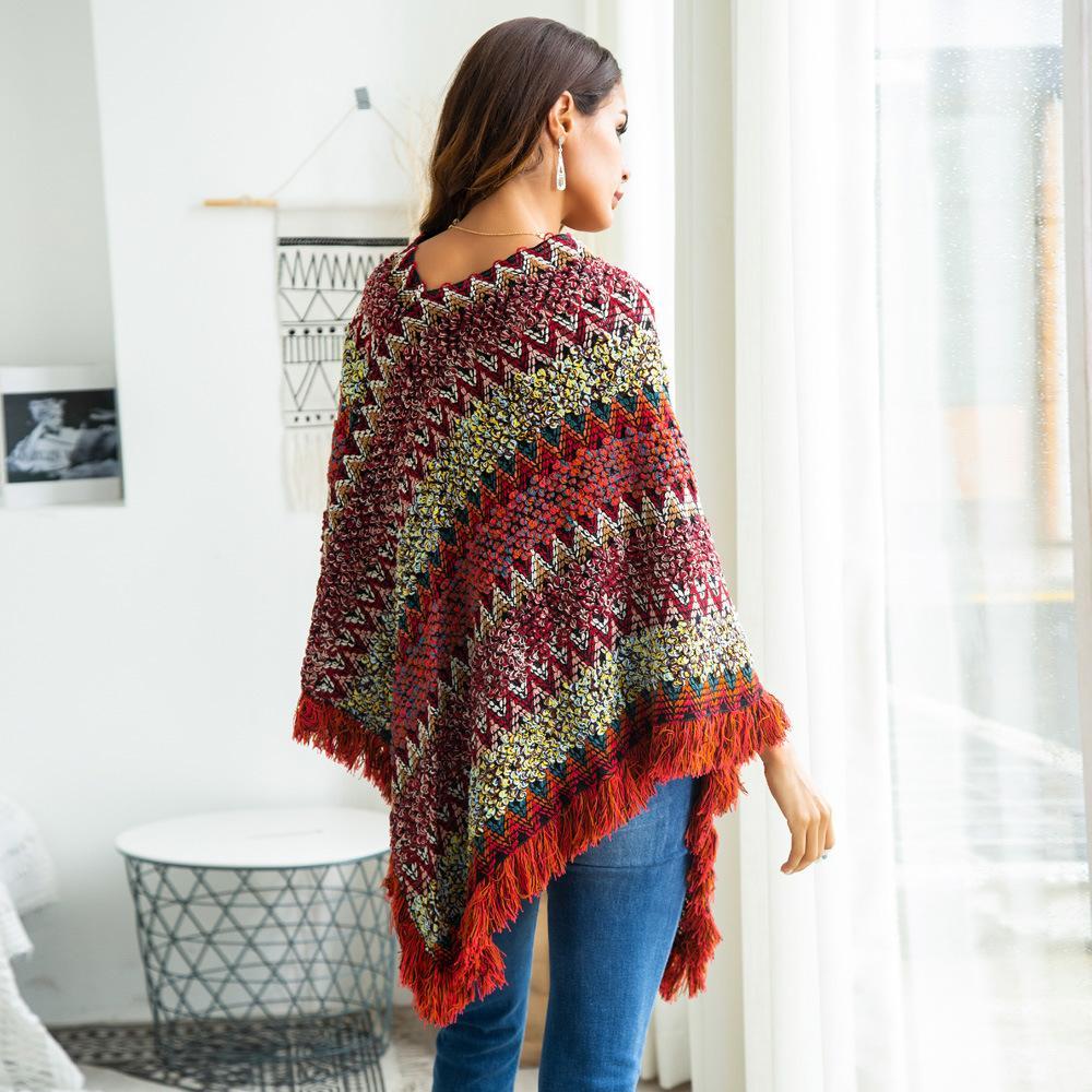 Knit Autumn Tassel Fashion Sweater Tops