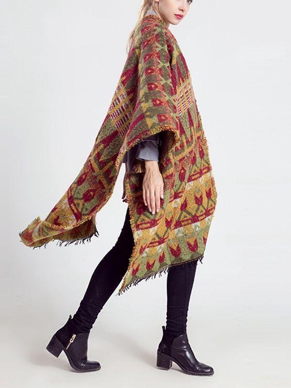 Autumn And Winter Warm Artificial Cashmere Thick Scarf Shawl