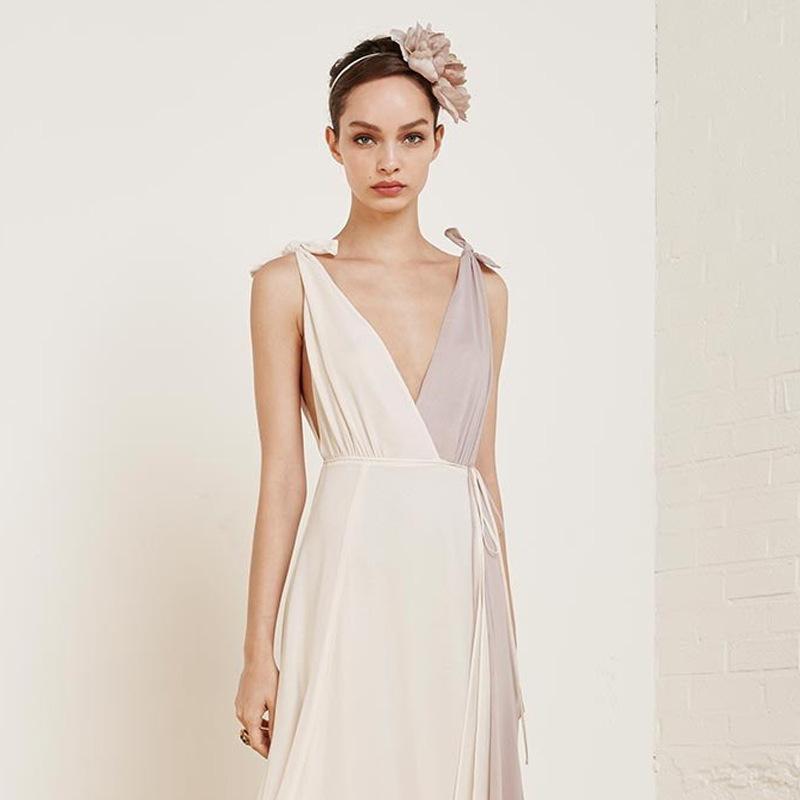 Summer Large Size Sling Chiffon Long Dress