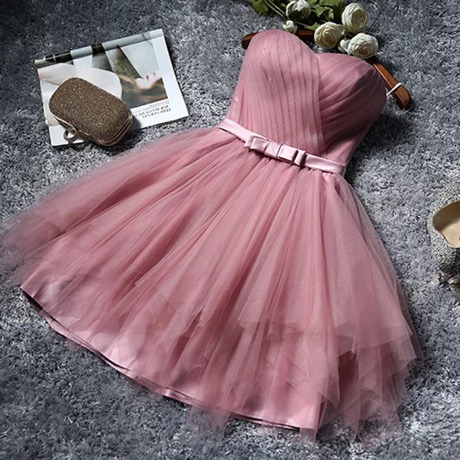 Bean Paste Color Bridesmaid Dress Sisters Midi Paragraph Decoration Bride Evening Dress