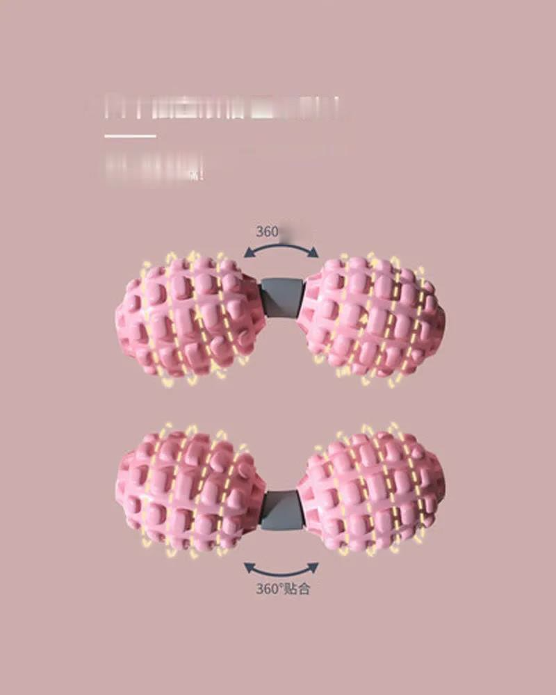 Circular Leg Clipper Calf Muscle Massage Relaxant Yoga Roller Fitness Equipment