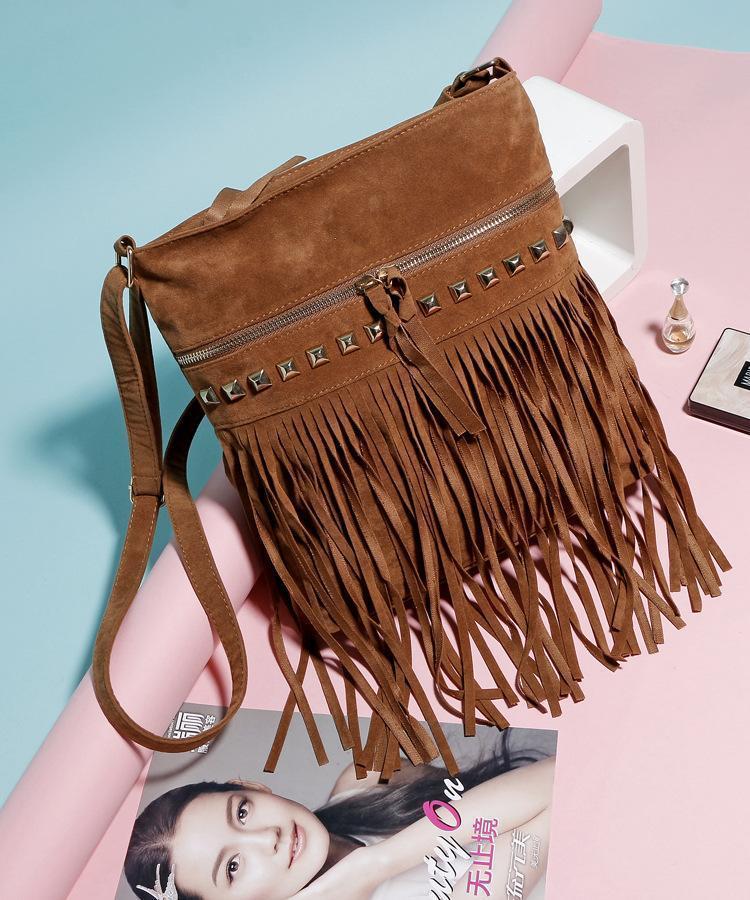 Crossbody Willow Tassel Casual wild Shoulder Bag