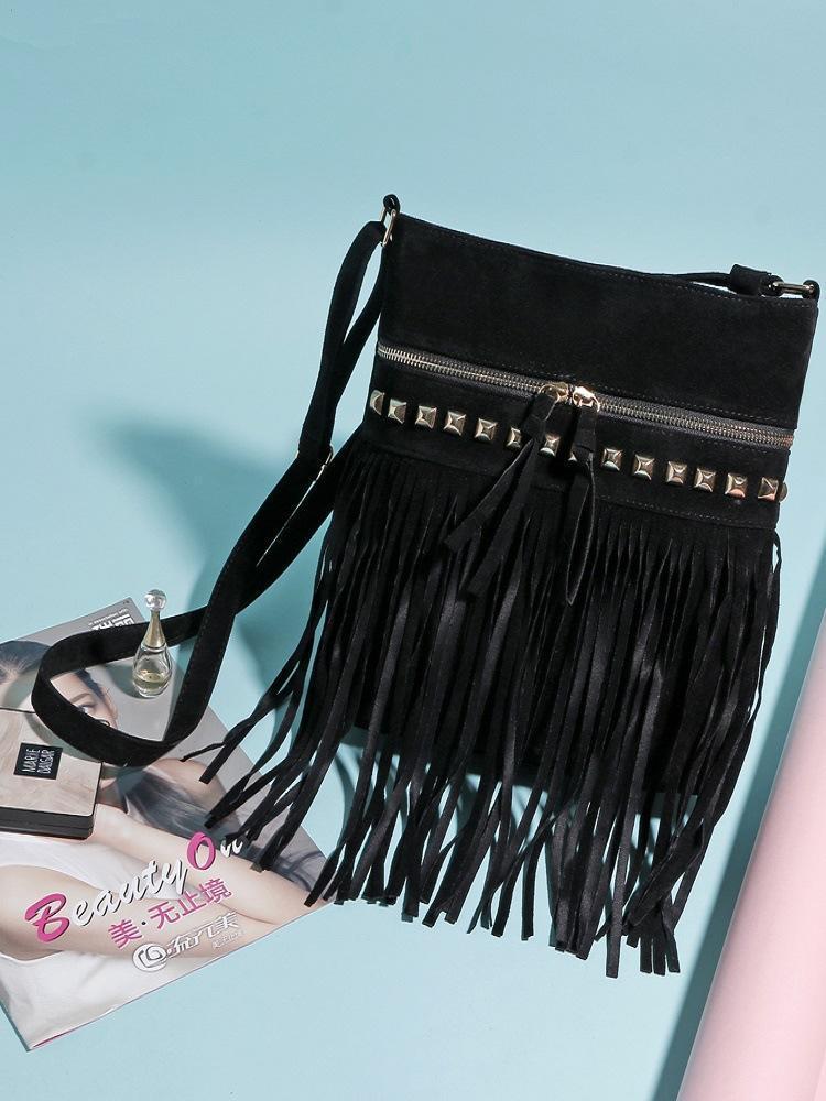 Crossbody Willow Tassel Casual wild Shoulder Bag