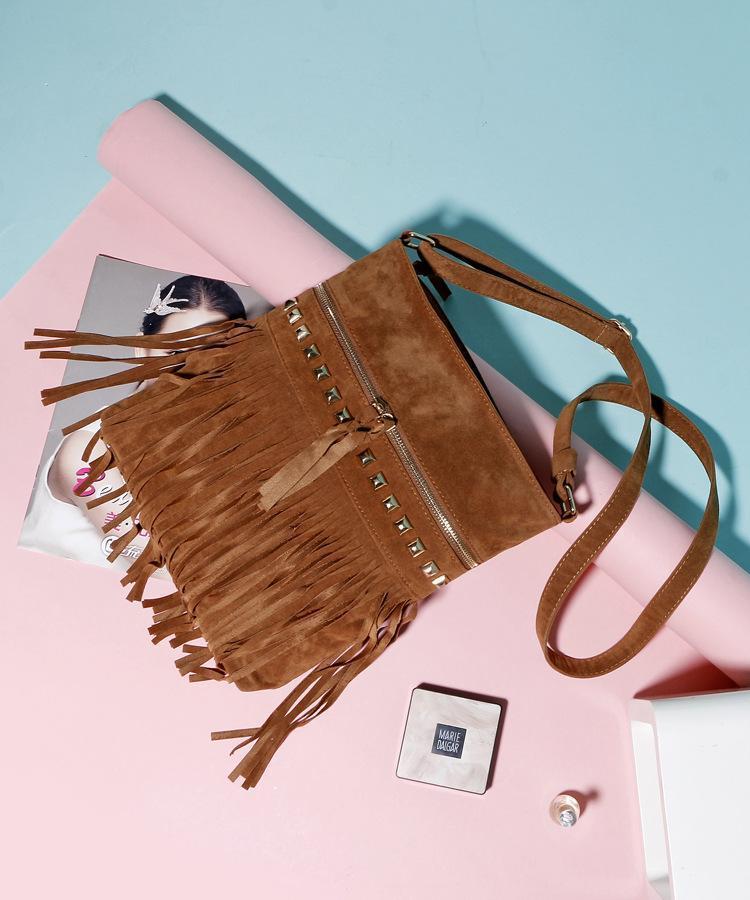 Crossbody Willow Tassel Casual wild Shoulder Bag