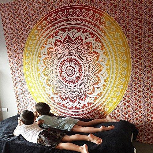 Classical Summer Bohemia Rectangle Shawl Digital Printed Beach Mat - hiblings