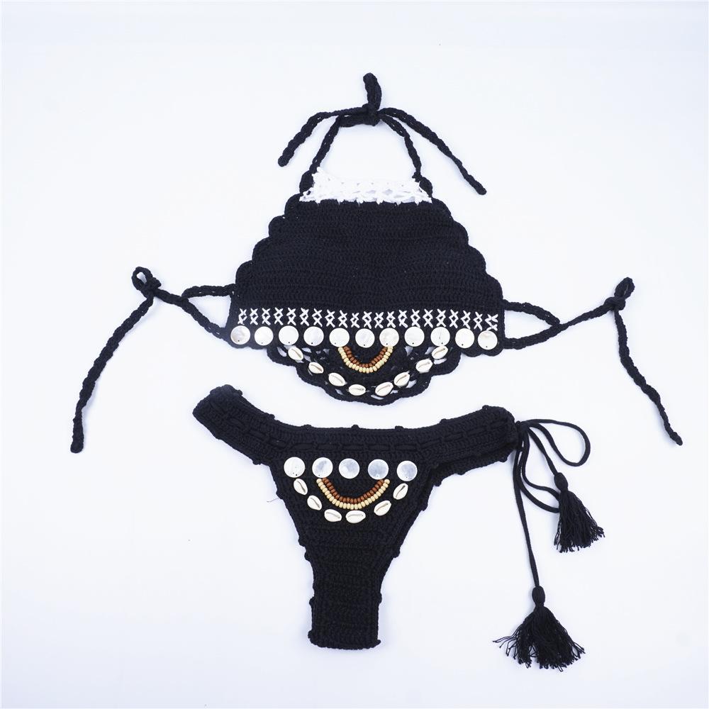 2018 Knit Beach Swimwear Bikini Sets