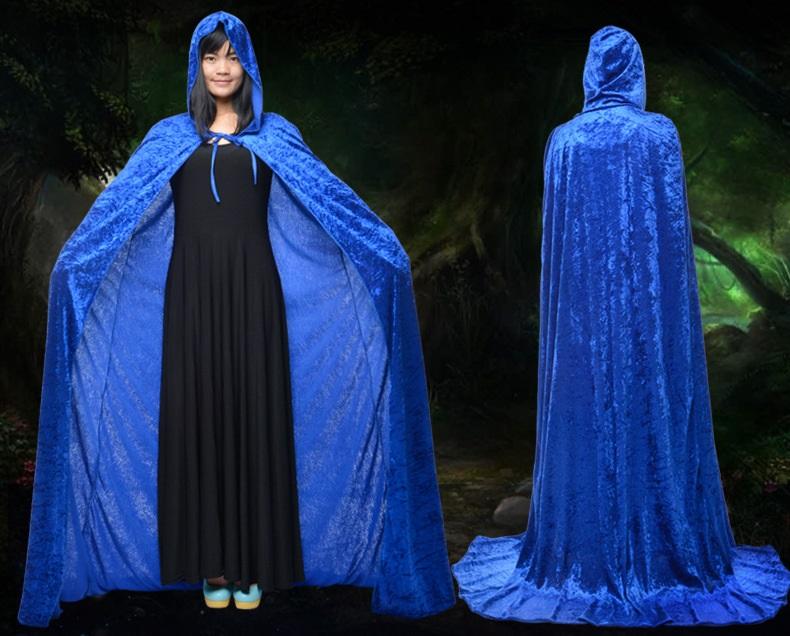 Halloween Witch Cloak Cosplay Costume