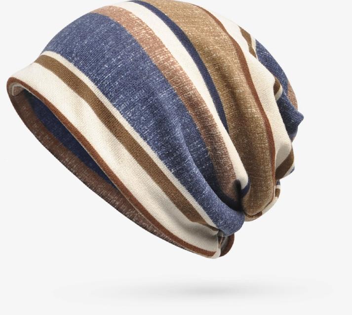 Women Bohemia Stripe Hat Accessories