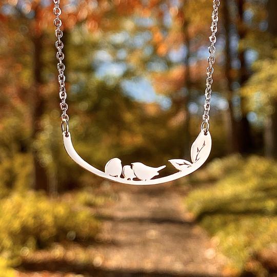 Three Little Birds Necklace